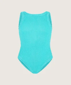 Hunza G Baby 2-6 Yrs-Baby Classic Swim - Aqua