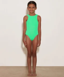 Hunza G Baby 2-6 Yrs-Baby Classic Swim - Lime