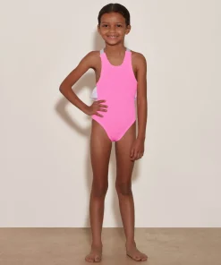 Hunza G Baby 2-6 Yrs-Baby Lara Swim - Bubblegum