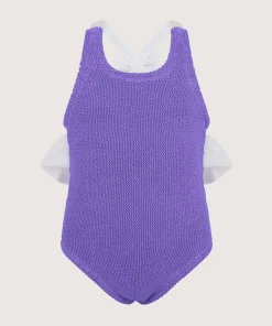 Hunza G Baby 2-6 Yrs-Baby Lara Swim - Lilac