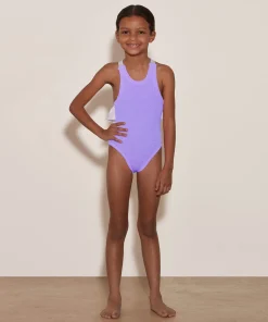 Hunza G Baby 2-6 Yrs-Baby Lara Swim - Lilac