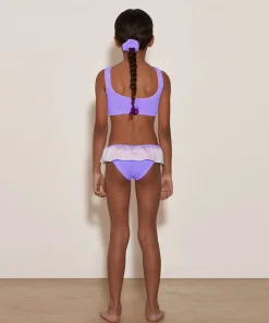 Hunza G Baby 2-6 Yrs-Baby Olive Bikini - Lilac