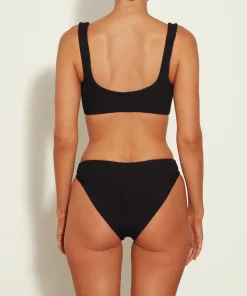Hunza G Bikini Sets|Bralette-Bonnie Bikini - Black