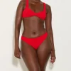 Hunza G Bikini Sets|Bralette-Bonnie Bikini - Red