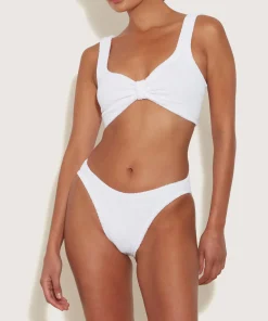 Hunza G Bikini Sets|Bralette-Bonnie Bikini - White