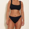 Hunza G Bikini Sets|Bralette-Coverage Xandra Bikini - Black