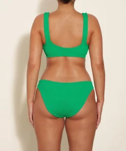 Hunza G Bikini Sets|Bralette-Coverage Xandra Bikini - Emerald