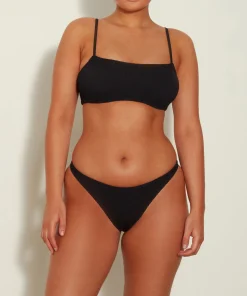 Hunza G Bikini Sets|Bralette-Gigi Bikini - Black