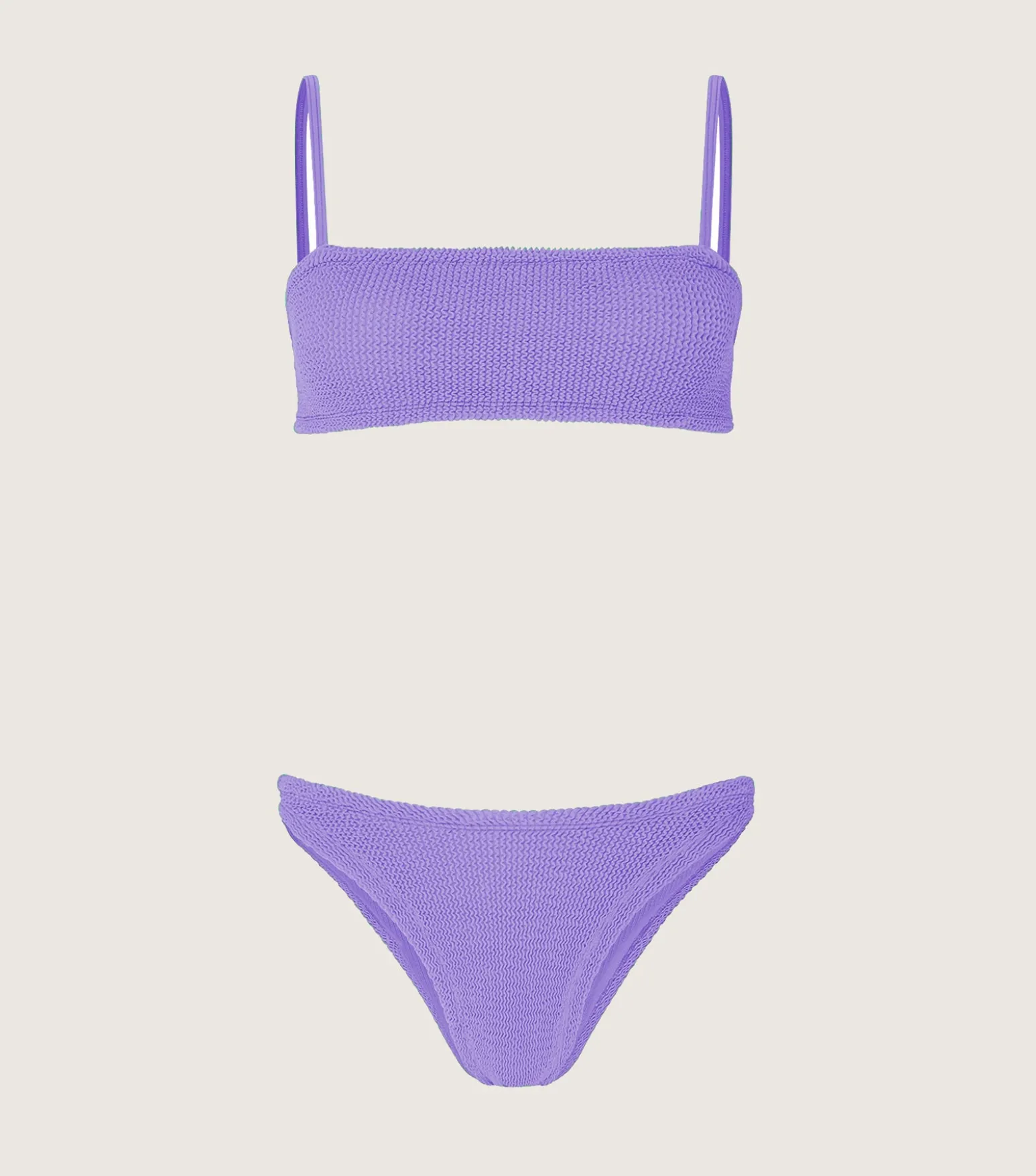 Hunza G Bikini Sets|Bralette-Gigi Bikini - Lilac
