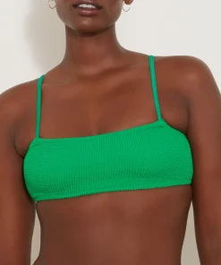Hunza G Separates|Bralette-Gigi Bikini Top - Emerald