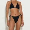 Hunza G Triangle|Bikini Sets-Gina Bikini - Black