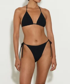 Hunza G Triangle|Bikini Sets-Gina Bikini - Black