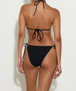 Hunza G Triangle|Bikini Sets-Gina Bikini - Black