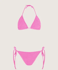 Hunza G Triangle|Bikini Sets-Gina Bikini - Bubblegum