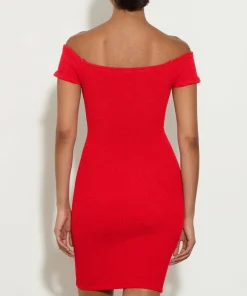 Hunza G Dresses-Grace Dress - Red