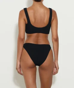 Hunza G Bikini Sets|Bralette-Hallie Bikini - Black
