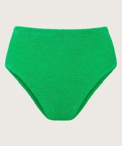 Hunza G Separates|High-Waisted-High Waist Bikini Bottom - Emerald