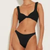 Hunza G Bikini Sets|Bralette-Juno Bikini - Black