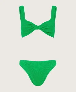 Hunza G Bikini Sets|Bralette-Juno Bikini - Emerald