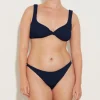 Hunza G Bikini Sets|Bralette-Juno Bikini - Navy
