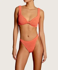 Hunza G Bikini Sets|Bralette-Juno Bikini - Orange