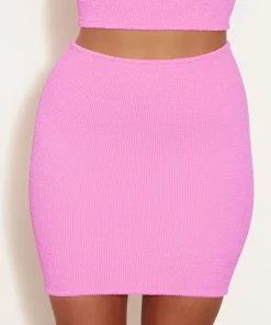 Hunza G Shorts And Skirts-Mini Skirt - Bubblegum