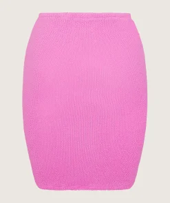 Hunza G Shorts And Skirts-Mini Skirt - Bubblegum