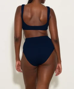 Hunza G Bralette|Bikini Sets-Nadine Bikini - Navy