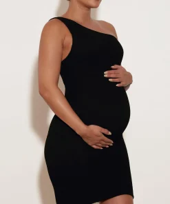 Hunza G Dresses-Nancy Dress - Black