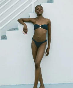 Hunza G Bikini Sets|Bandeau-Nicole Bikini - Space Blue