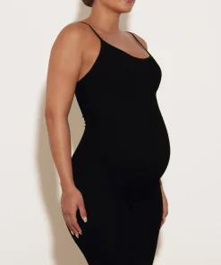 Hunza G Dresses-Pamela Dress - Black