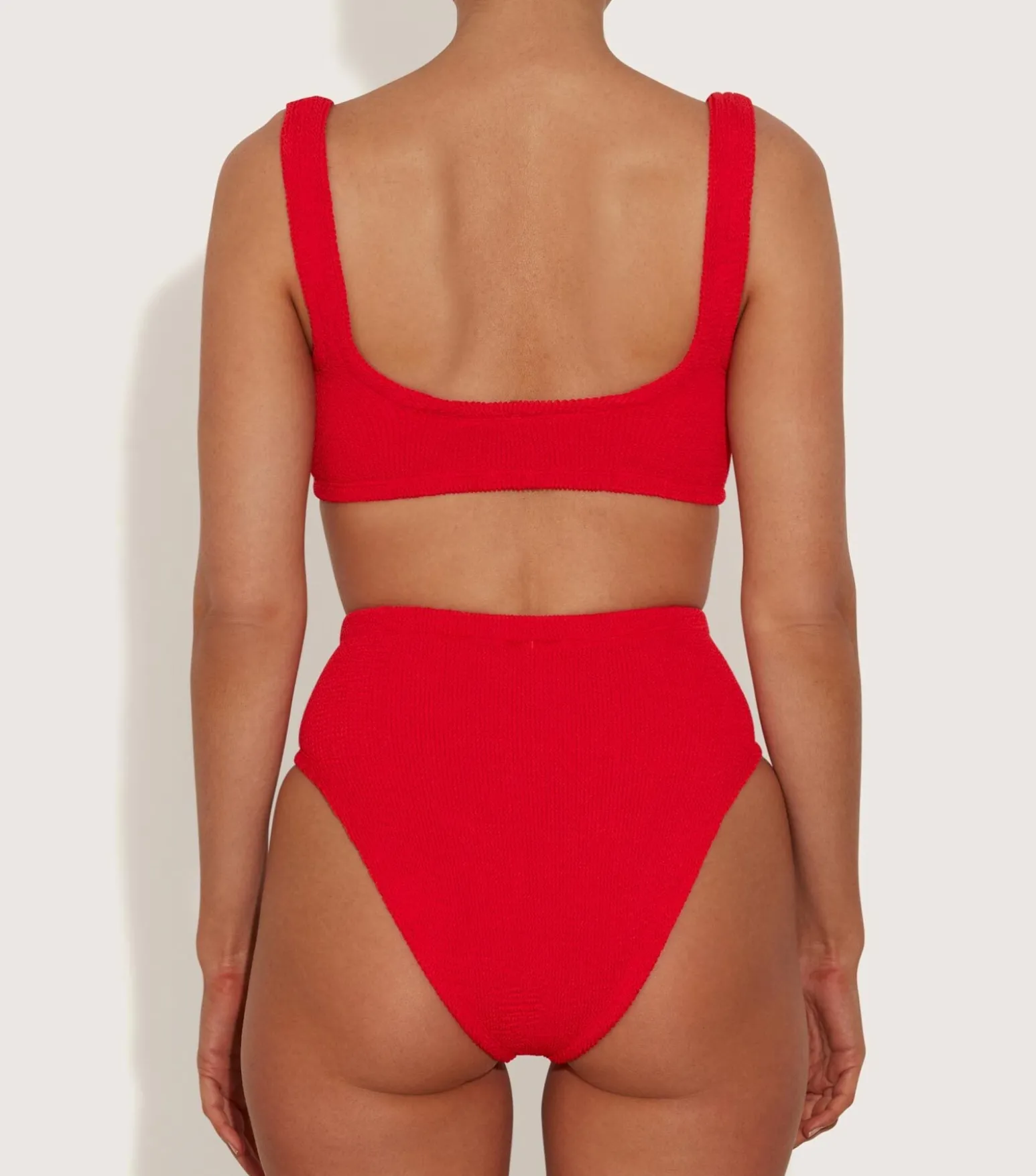 Hunza G Bikini Sets|Bralette-Patricia Bikini - Red