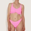 Hunza G Bikini Sets-Post Mastectomy Bikini - Bubblegum