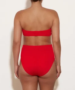 Hunza G Bikini Sets|High-Waisted-Ruby Bikini - Red