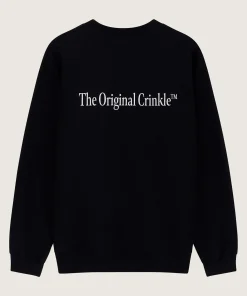 Hunza G Sweats|Shirts And Tops-80s Logo Sweatshirt - Black