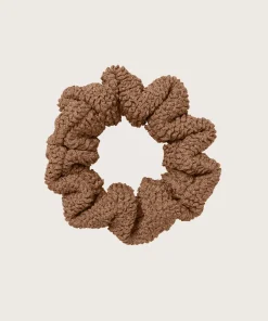 Hunza G Scrunchies-Scrunchie - Metallic Cocoa