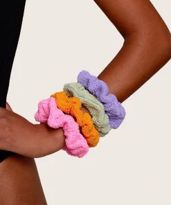 Hunza G Scrunchies-Scrunchie - Orange