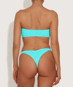 Hunza G Bikini Sets|Bandeau-Shay Bikini - Aqua