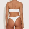 Hunza G Bikini Sets|Bandeau-Shay Bikini - White