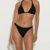 Hunza G Triangle|Bikini Sets-Tammy Bikini - Black