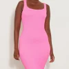 Hunza G Dresses-Tank Dress - Bubblegum