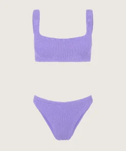 Hunza G Bikini Sets|Bralette-Xandra Bikini - Lilac