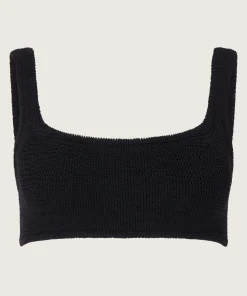 Hunza G Separates|Bralette-Xandra Bikini Top - Black