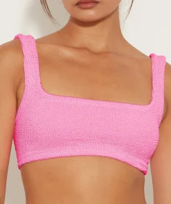 Hunza G Separates|Bralette-Xandra Bikini Top - Bubblegum