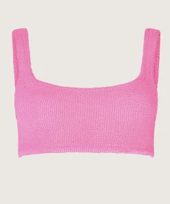 Hunza G Separates|Bralette-Xandra Bikini Top - Bubblegum