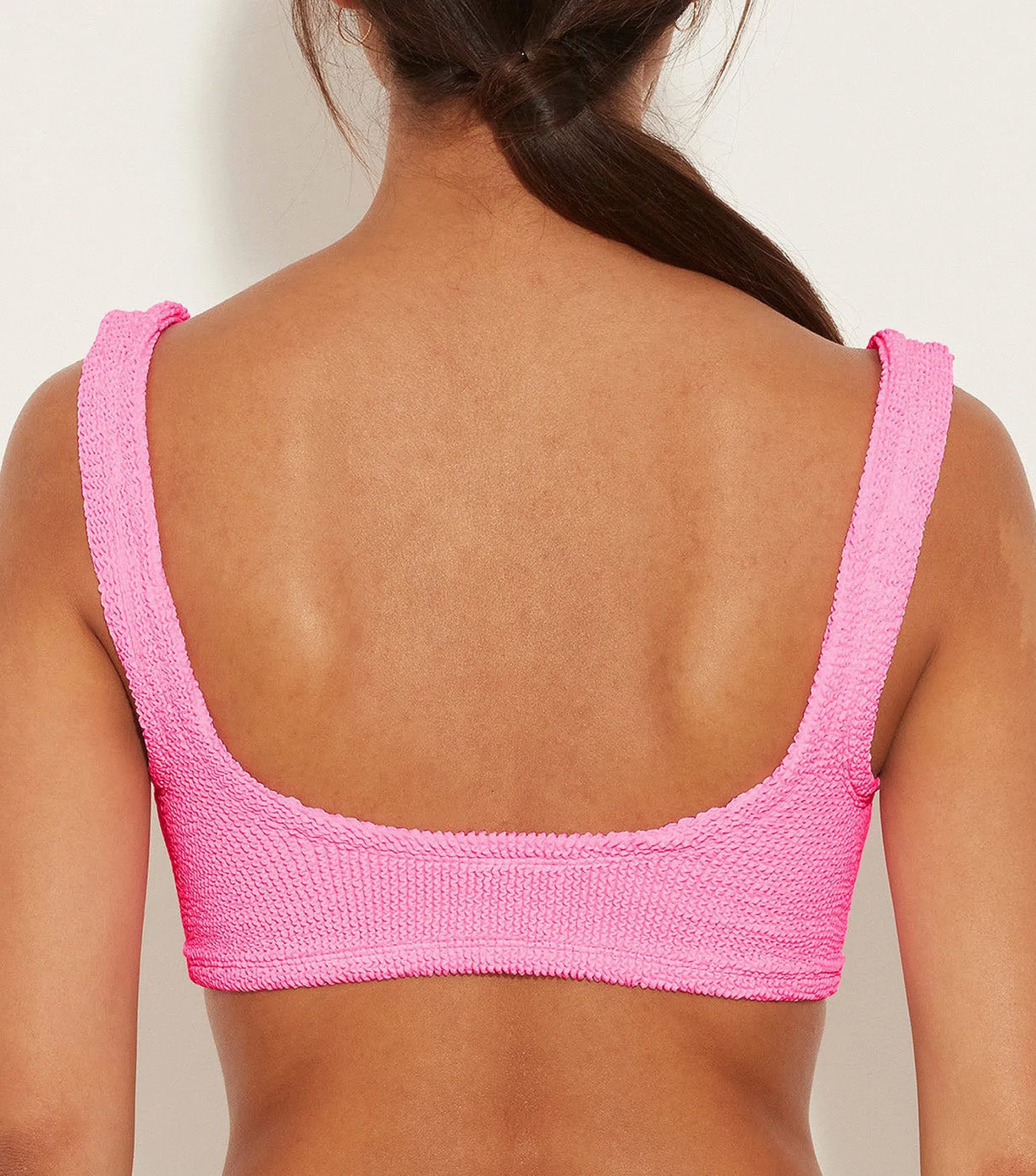 Hunza G Separates|Bralette-Xandra Bikini Top - Bubblegum