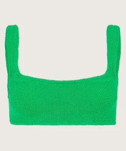 Hunza G Separates|Bralette-Xandra Bikini Top - Emerald